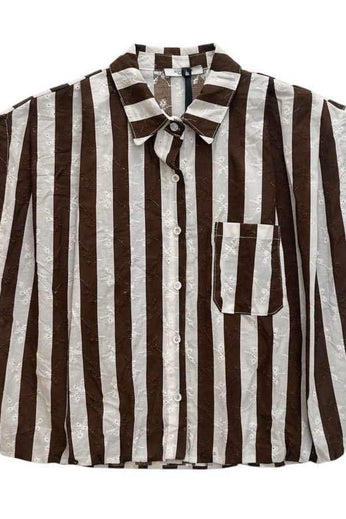 CAMICIA SUZIE MARRONE