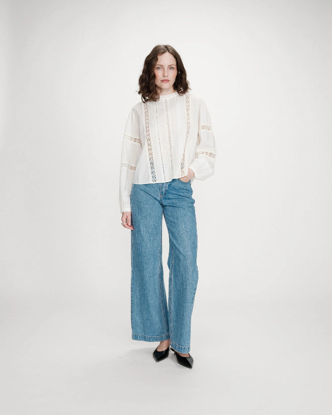 BLUSA VELMA WHITE