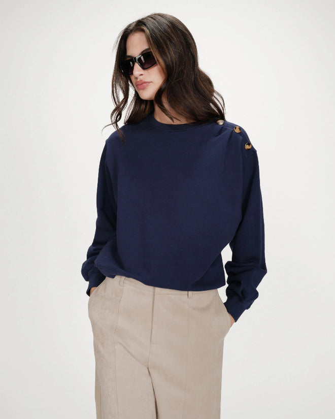 FELPA BLU NAVY
