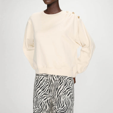 FELPA OVERSIZE PANNA