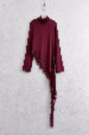 BLUSA PIZZO BORDEAUX