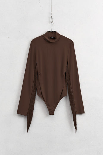 BODY FRANGE MARRONE