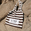 Borsa mare con scritta cacao