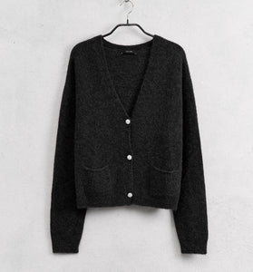 CARDIGAN A V MISTO LANA