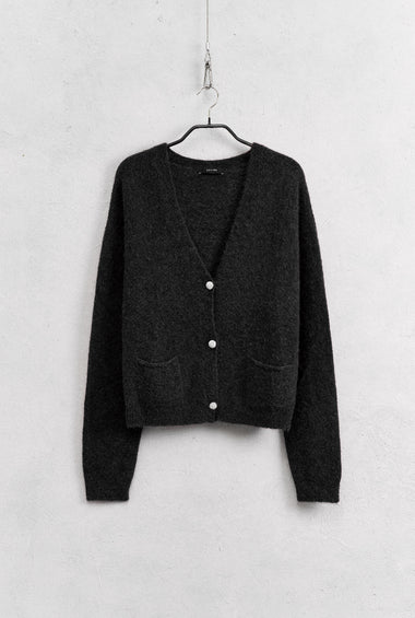 CARDIGAN A V MISTO LANA