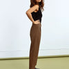 PANTALONE A SIGARETTA MARRONE