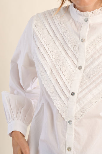 CAMICIA RETRO' WHITE