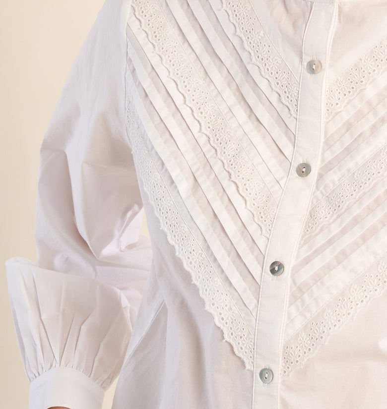 CAMICIA RETRO' WHITE