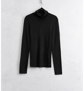 DOLCEVITA NERO IN LANA MERINOS