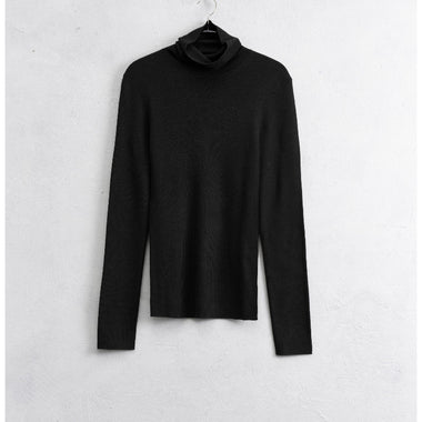 DOLCEVITA NERO IN LANA MERINOS