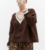 Falpa V oversize brown