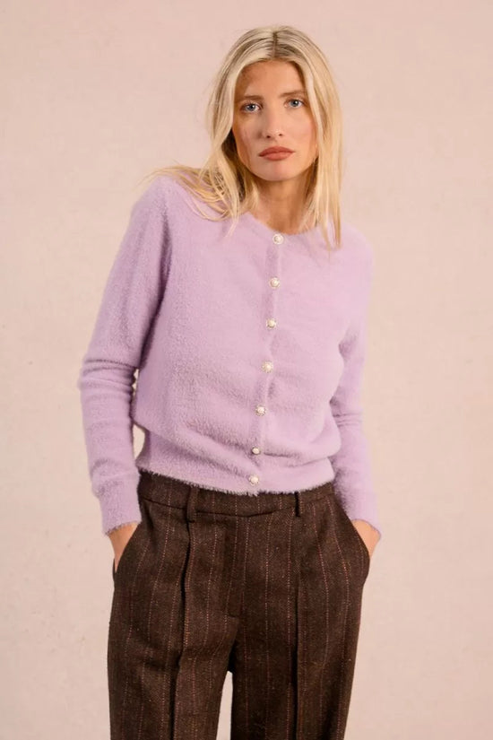 CARDIGAN MALVA