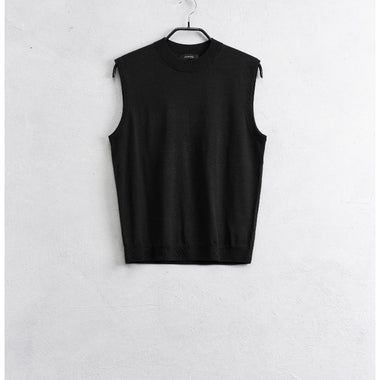 GILET MARRONE 100% LANA MERINOS