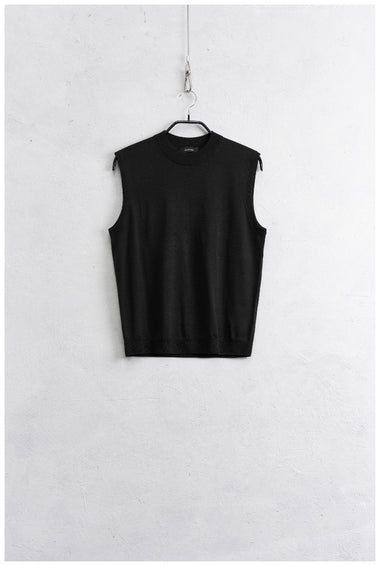 GILET MARRONE 100% LANA MERINOS