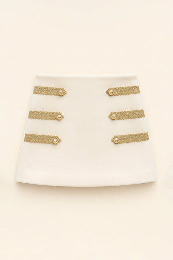 GONNA DIVISA RICAMI ORO