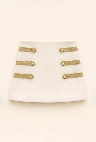 GONNA DIVISA RICAMI ORO