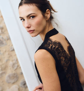 TOP LACE BLACK