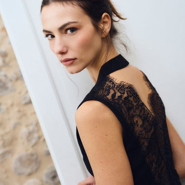 TOP LACE BLACK