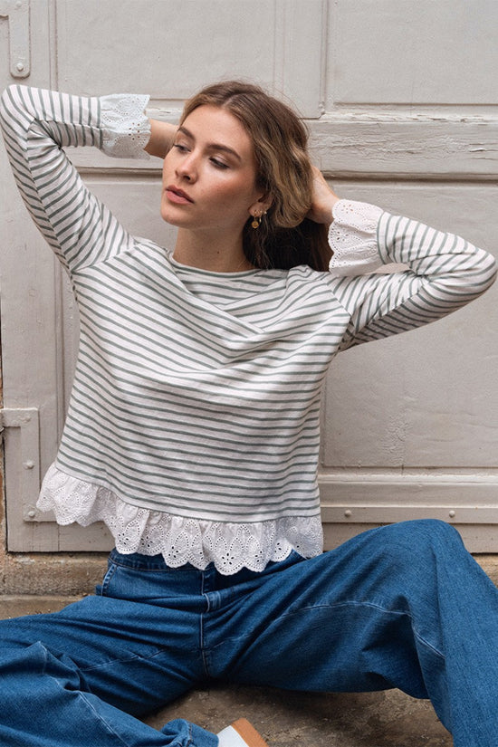T-SHIRT RIGHE SALVIA