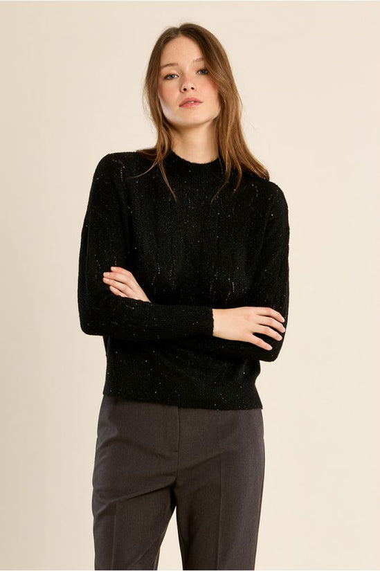 PULLOVER FRANCY BLACK