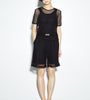 Pantaloncini traforati black