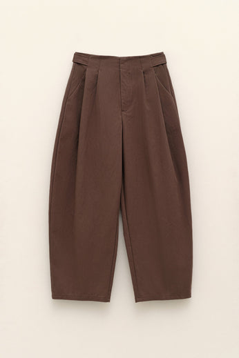 PANTALONE BARREL BROWN