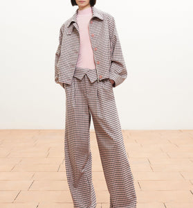 PANTALONE QUANDRETTI ROSA