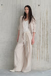 Pantaloni in misto lino