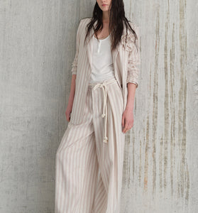 Pantaloni in misto lino