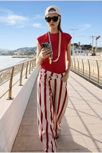 PANTALONE WIDE- LEG