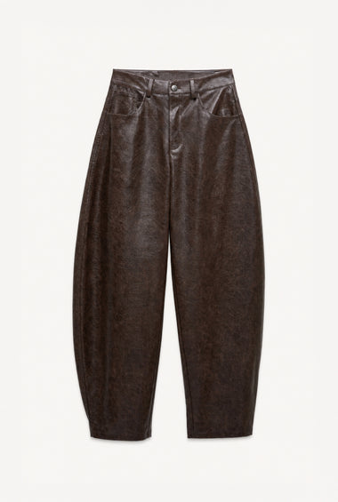 PANTALONE BARREL BROWN