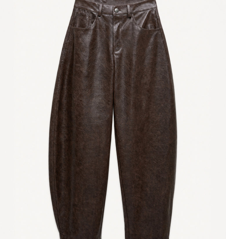 PANTALONE BARREL BROWN