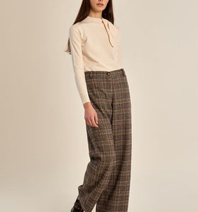 PANTALONI A QUADRI