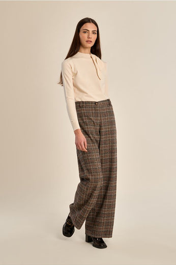PANTALONI A QUADRI