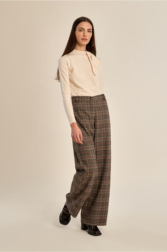 PANTALONI A QUADRI
