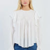 BLUSA CON VOLANT