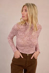 TOP IN PIZZO TRASPARENTE