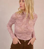 TOP IN PIZZO TRASPARENTE