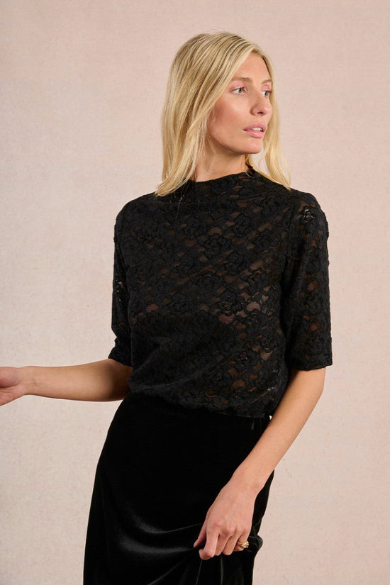 TOP IN PIZZO SEMITRASPARENTE