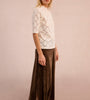 TOP IN PIZZO SEMITRASPARENTE