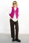 GILET FUCSIA