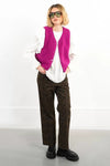 GILET FUCSIA