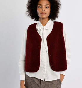 GILET CORTINA BORDEAUX