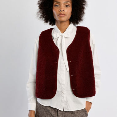 GILET CORTINA BORDEAUX