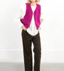 GILET FUCSIA