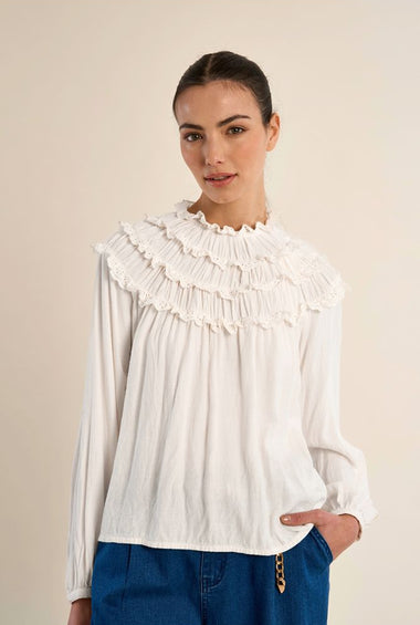 BLUSA CON VOILANT