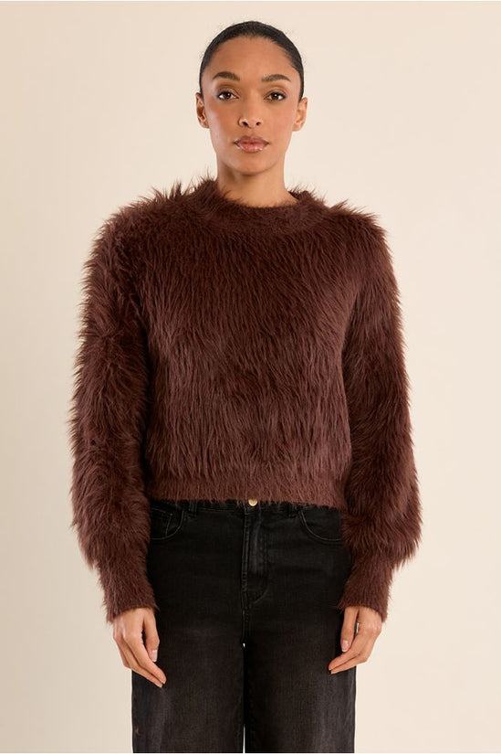 PULLOVER ELISA CIOCCOLATO