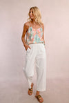 Pantalone cropped  White