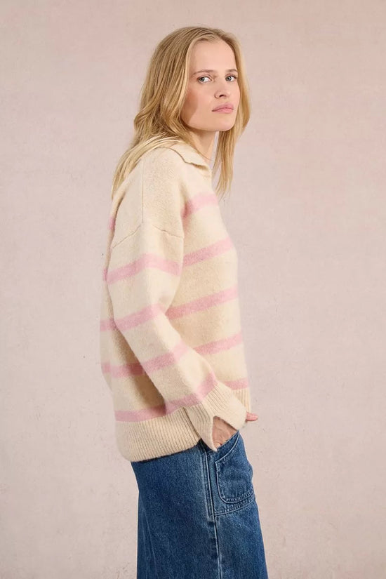 MAGLIONE POLO A RIGHE