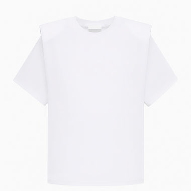 T-SHIRT SPALLINE BLACK & WHITE